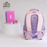 تصویر اختصاصی از نمای پشتی کوله پشتی مدرسه سان ایت 0279 در طرح گربه در رنگ بنفش