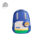 تصویر اختصاصی از نمای جلوی کوله پشتی مدرسه سان ایت 0279 در طرح ببر در رنگ آبی