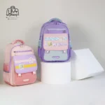تصویر اختصاصی از کوله پشتی مدرسه سان ایت طرح خرگوش 90270 در رنگ صورتی و بنفش