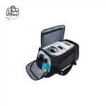 تصویر اختصاصی از فضای اصلی با زیپ باز ساک بنج کد ۱۹۱۷ در رنگ مشکی