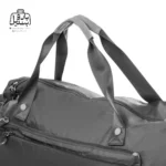 تصویر اختصاصی از نمای دسته ساک ورزشی فوور کد ۲۳-۲۸۰۲ در رنگ طوسی