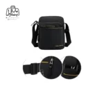 تصویر اختصاصی از جزئیات کیف دوشی فوور کد 2538-06 در رنگ مشکی