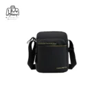 تصویر اختصاصی از نمای جلوی کیف دوشی فوور کد 2538-06 در رنگ مشکی