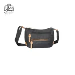 تصویر اختصاصی از نمای جلوی کیف دوشی فوور کد 2596-01 در رنگ مشکی