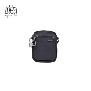 تصویر اختصاصی از نمای جلوی کیف دوشی فوور کد 2802-08 در رنگ مشکی
