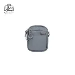 تصویر اختصاصی از نمای جلوی کیف دوشی فوور کد 2802-08 در رنگ طوسی