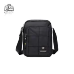 تصویر اختصاصی از نمای جلوی کیف دوشی ولنتیر کد 1590-25 در رنگ مشکی