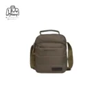 تصویر اختصاصی از نمای جلوی کیف دوشی ولنتیر کد 1713-01 در رنگ قهوه‌ای