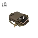 تصویر اختصاصی از جیب کیف دوشی ولنتیر کد 1713-01 در رنگ قهوه‌ای