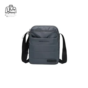 تصویر اختصاصی از نمای جلو کیف دوشی ولنتیر کد 1713-25 در رنگ طوسی