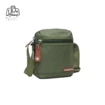 تصویر اختصاصی از نمای جلو و کناری کیف دوشی ولنتیر کد 1821-02 در رنگ سبز