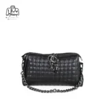 تصویر اختصاصی از نمای جلوی کیف زنانه دنیز جنوا کد ۰۰۹۲ در رنگ مشکی