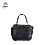 تصویر اختصاصی از نمای جلوی کیف زنانه دنیز جنوا کد ۰۰۹۴ در رنگ مشکی