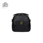 تصویر اختصاصی از نمای جلوی کیف دوشی زنانه موجیتو کد 7603 در رنگ مشکی