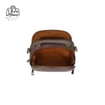 تصویر اختصاصی از زیپ باز کیف دوشی زنانه موجیتو کد 7610 در رنگ قهوه‌ای