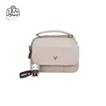 تصویر اختصاصی کیف دوشی زنانه موجیتو کد 7611 در رنگ کرمی همراه با بند عروسکی