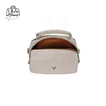 تصویر اختصاصی از زیپ باز کیف دوشی زنانه موجیتو کد 7611 در رنگ کرمی