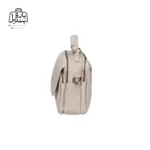 تصویر اختصاصی از نمای کناری کیف دوشی زنانه موجیتو کد 7611 در رنگ کرمی