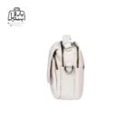 تصویر اختصاصی از نمای کناری کیف دوشی زنانه موجیتو کد 7615 در رنگ کرمی