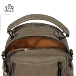 تصویر اختصاصی از زیپ باز کیف دوشی زنانه موجیتو کد 7657 در رنگ سبز