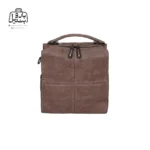 تصویر اختصاصی از نمای جلوی کیف دوشی زنانه موجیتو کد 7660 در رنگ قهوه‌ای