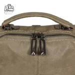 تصویر اختصاصی از زیپ کیف دوشی زنانه موجیتو کد 7660 در رنگ سبز