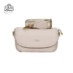 تصویر اختصاصی از بند کیف دوشی زنانه موجیتو کد 88169 در رنگ کرمی