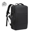 تصویر اختصاصی از نمای جلو و کناری کوله بنج کد ۱۹۰۸d در رنگ مشکی