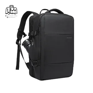 تصویر اختصاصی از نمای جلو و کناری کوله بنج کد ۱۹۰۸d در رنگ مشکی