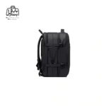 تصویر اختصاصی از نمای کناری کوله بنج کد 1908d در رنگ مشکی