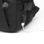 تصویر اختصاصی از پورت usb کوله بنج کد 1908d در رنگ مشکی