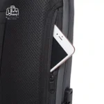 تصویر اختصاصی از زیپ مخفی کوله بنج کد 22188 در رنگ طوسی