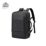 تصویر اختصاصی از نمای جلو و کناری کولهپشتی بنج کد ۳۰۲۸ در رنگ مشکی