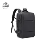 تصویر اختصاصی از نمای جلو و کناری کولهپشتی بنج کد ۳۰۲۸ در رنگ مشکی