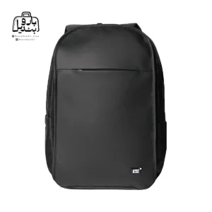 تصویر اختصاصی از نمای جلوی کوله‌پشتی mont blanc کد ۱۴۳۲ در رنگ مشکی
