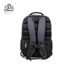 تصویر اختصاصی از نمای پشتی کوله‌پشتی نوژیا کد ۰۲۸۰ در رنگ مشکی