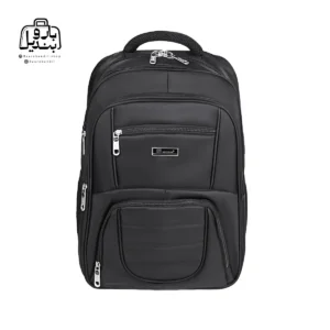 تصویر اختصاصی از نمای جلوی کوله‌پشتی نوژیا کد ۱۸۸۵ در رنگ مشکی