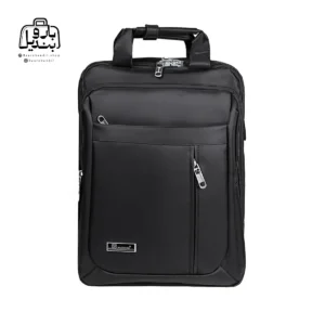 تصویر اختصاصی از نمای جلوی کوله‌پشتی نوژیا کد ۲۸۸۸ در رنگ مشکی