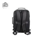 تصویر اختصاصی از نمای پشتی کوله‌پشتی نوژیا کد ۵۹۱۱ در رنگ مشکی