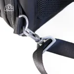 تصویر اختصاصی از جزئیات کوله‌پشتی نوژیا کد ۵۹۱۱ در رنگ مشکی