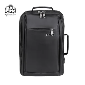 تصویر اختصاصی از نمای جلوی کوله‌پشتی نوژیا کد ۵۹۱۱ در رنگ مشکی