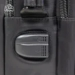 تصویر اختصاصی از پورت usb کوله‌پشتی نوژیا کد ۵۹۱۱ در رنگ مشکی