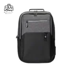 تصویر اختصاصی از نمای جلوی کوله‌پشتی استاربگ آلفا کد ۴۷۵۳ در رنگ مشکی طوسی