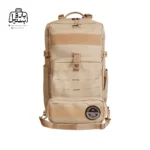 تصویر اختصاصی از قابلیت جدا شدن کیف دوشی کوله‌پشتی تاکتیکال کد ۴۵۱۲ در رنگ کرمی