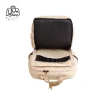 تصویر اختصاصی از زیپ باز کوله‌پشتی تاکتیکال کد ۴۵۱۲ در رنگ کرمی