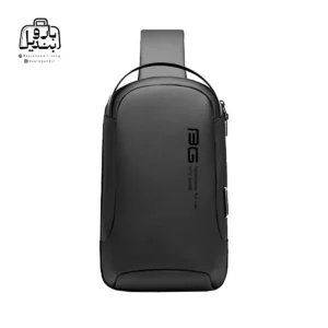 تصویر اختصاصی از نمای جلوی بادی‌ بگ (کراس بادی) bange کد 7221 در رنگ مشکی