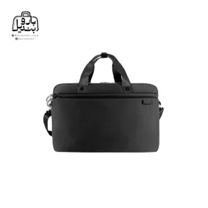 تصویر اختصاصی از نمای جلوی ساک ورزشی فوور کد ۲۸۰۲-۳۲ در رنگ مشکی