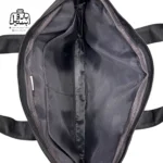 تصویر اختصاصی از نمای زیپ باز کیف دستی لپتاپی لیستات ۶۶۰۱ در رنگ مشکی