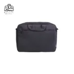 تصویر اختصاصی از نمای پشتی کیف دستی لپتاپی لیستات ۶۸۰۱ در رنگ مشکی