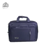 تصویر اختصاصی از نمای جلوی کیف دستی لپتاپی نوژیا کد ۵۰۳۶ در رنگ سرمه‌ای